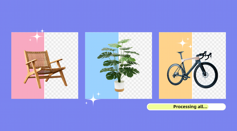 Batch image clipping to extract product photos, say goodbye to messy backgrounds